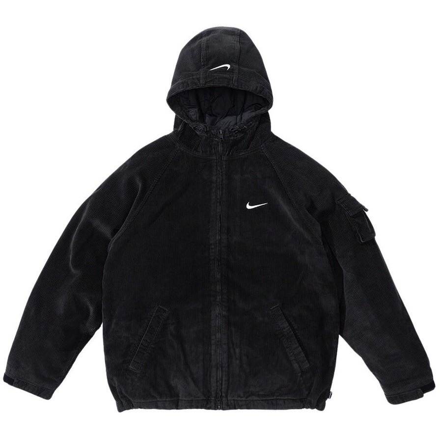 Imagen 2 de Supreme Nike Arc Corduroy Hooded Jacket Black